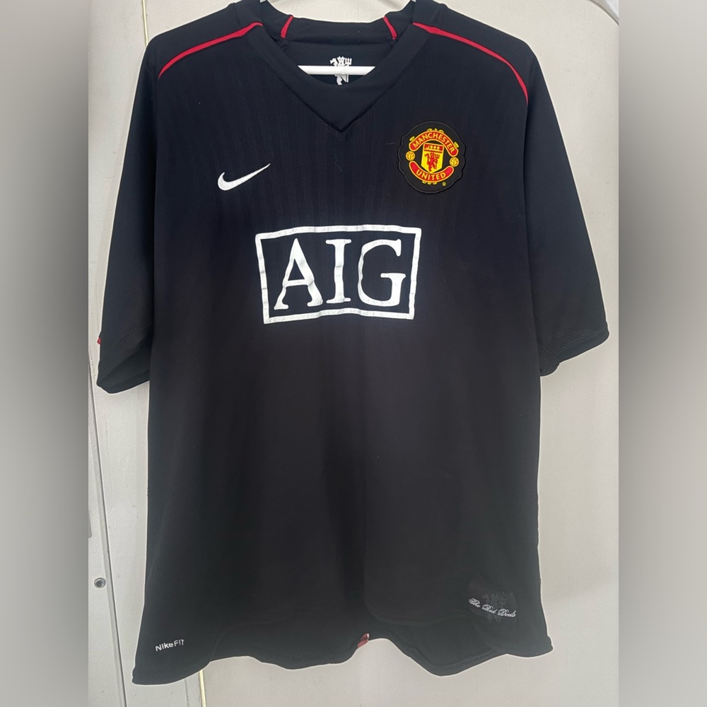 Nike Black Manchester United Rooney Jersey